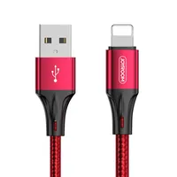 Joyroom USB kabel - Lightning 3 A 1 m červený (S-1030N1)