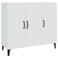 Kredens biały 90x34x80 cm materiał drewnopochodny