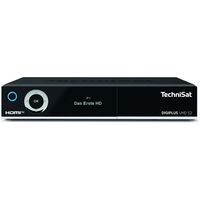 TechniSat DIGIPLUS UHD S2, schwarz SAT-Receiver (4K, TwinTuner, OLED-Display, DVReady, Timeshift, CI+, WLAN, Connect-App)
