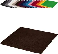 Seiftuch 30x30 cm Waschlappen Seifhandtuch 100% Baumwolle, Farbe: Braun