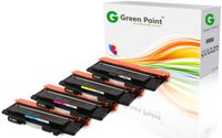 Greenpoint 4 Toner Kompatibel für Samsung Xpress C430W C480W FW FN Farblaserdrucker CLT-P404C/ELS - Schwarz und Color (C, Y, M)