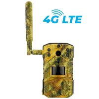 LUVISION 4G LTE Wildkamera Fotofalle Wildtierkamera SIM-Karte Bewegungserkennung 14MP Nachtsicht IP66 wasserdicht