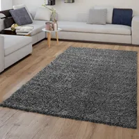 TT Home Teppich Hochflor Wohnzimmer Shaggy Soft Und Flauschig Moderne Unifarbene Designs Größe 120x170 cm