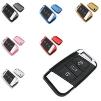 Premium Schlüsselcover Schlüssel Cover für Audi A3 8P etc, Farbe