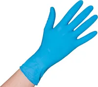 Handschuh | Nitril | unpernst | M | Blau | 100 Stück