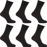 Pánske ponožky, 6-pack MB250 (39-45 EU) (čierne)