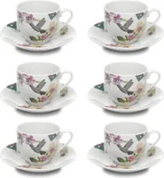 Kaffeetassen / Teetassen  Porzellan weiß Accessorize Home 12tlg.Set