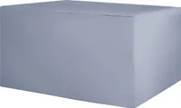 BELIANI Ochranná plachta na záhradný nábytok sivá PVC polyester 90 x 90 x 105 cm kryt proti dažďu