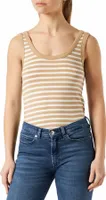 V-Kragen T-Shirt für Damen in khaki