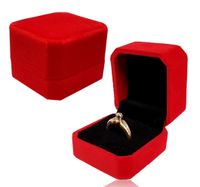 20x Ringschachtel Ringschatulle Ringetui Ringbox Trauringetui Schmuckkästchen
