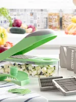 kráječ, struhadlo a mandolína 7 v 1 s recepty a příslušenstvím Choppie Expert InnovaGoods