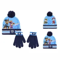 Paw Patrol Mütze und Handschuhe Blau