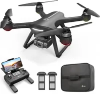 Holy Stone HS700E GPS Drohne mit 4K EIS Kamera, 5G WiFi, Live-Übertragung, Follow Me, Return Home, langer Flugzeit & Brushless Motoren