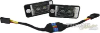 2x oryginalne oświetlenie tablicy rejestracyjnej Audi LED + kabel adaptera połączenia CanBus #8P