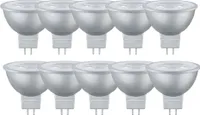 10 x Paulmann LED Leuchtmittel 12V GU5,3 MR16 Reflektor 4W = 20W 230lm warmweiß 2700K 38°18898