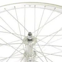 vorderrad 26 x 1 3/8 Zoll Aluminium 36G Silber