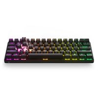 SteelSeries Apex Pro Mini Gaming Keyboard LED Light RGB US Bezprzewodowy OmniPoint regulowany przełącznik mechaniczny Bluetooth pół