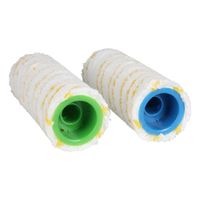 Mikrofaser-Reinigungswalze gelb wie Kärcher 2.055-006.0 für Hartbodenreiniger 2 Stück
