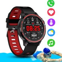 Smartwatches Fitness Tracker Herzfrequenz EKG Überwachung Vollkreisbildschirm Full Touch Waterproof IP68 Smart Bracelet