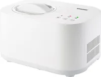 Unold 48820 EISMASCHINE Snow - selbstkühlender Kompressor, 100 W, entnehmbarer Eisbehälter, auch für vegane, laktosefreie Eiskreationen
