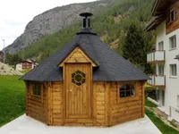 Grill Grillkota Hütte Grillhaus Personen 14-20 JVmoebel