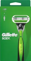 Maszynka do golenia Gillette z systemem 3 ostrzy i antypoślizgową rączką, 1 szt