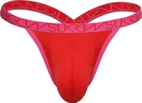 Sukrew - Pánske tangá - Bubble Thong Red - Červená - 1 x veľkosť M