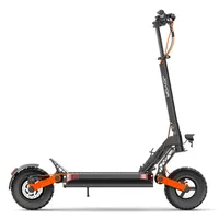 Elektrická Kolobežka JOYOR S8 - 600W Motor 48V26AH Batéria 10-palcové Pneumatiky Kotúčová Brzda - Čierna
