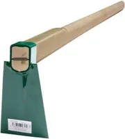 Hacke, mit Stiel 120 cm, 80 x 125 mm, FED