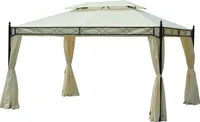 pawilon ogrodowy Outsunny namiot imprezowy namiot ogrodowy pagoda 3x4 m