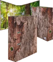 HERMA 19653 HERMA Nature Wood Motivordner 7,0 cm DIN A4