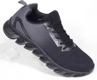 Leichte Herren Sneaker Damen Sport Schuhe Outdoor Jogging Laufschuhe RL335 Farbe: Schwarz EU-Schuhgröße: 42