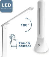 COB LED Schreibtischlampe m. Touchsensor, batteriebetrieben, Eaxus