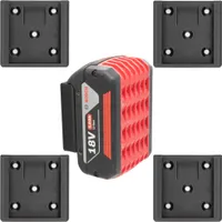 4x Akku Halter für Bosch 18V Halterung Akku Wandhalter Wandhalterung Bosch Akkus