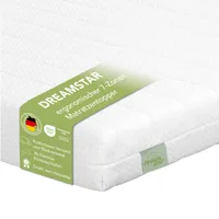 Ergonomischer Matratzentopper zum Wenden | H2 und H3 | 180 x 200 cm | 10 cm | DREAMSTAR Easy Flex