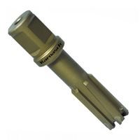 Hartmetall bestückter Kernbohrer HM, Weldonschaft 19 mm, Nutzlänge 50 mm,  Hardox-Line50 / Rail-Line50 Pro      d=19mm