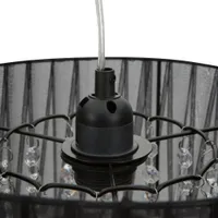 Ranex Pendelleuchte 30x30x140 cm Schwarz