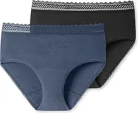 Schiesser Damen 2PACK Panties sortiert 1 Pack (Mehrfach) Gr. 436
