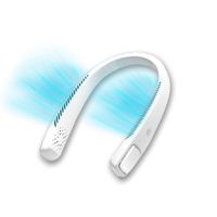 LIVINGTON Cool2Go Nackenventilator – leichter Ventilator zum Umhängen mit 3 Stufen – mobiler Ventilator mit flexiblem Nackenband und 6 Stunden Laufzeit