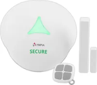 Olympia Secure AS 602 - Kabely - Android 4.4,Android 5.0,Android 5.0,Android 5.1,Android 6.0,Android 7.1,Android 7.1.2,iOS 7.0,iOS 7.1,iOS 7.1,iOS... - GSM - 75 dB - 868 MHz - Grey - Weiß