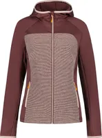Icepeak Bradgate Midlayer mit Kapuze für Damen, Farbe:Weinrot, Größe:XL