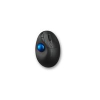 Kensington Pro Fit Ergo TB450 - Trackball - ergonomisch - optisch - 7 Tasten - kabellos - Bluetooth, 2.4 GHz - kabelloser Empfänger (USB)