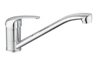 SCHÜTTE Küchenarmatur ATHOS Plus, Wasserhahn Küche mit schwenkbarem Auslauf, Chrom