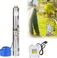 Čerpadlo do hlbokej studne 1100W 1,5HP ponorné čerpadlo do studne s prietokom 4000L/h rúrkové čerpadlo prepínanie automatické záhradné čerpadlo 4 palce s 20 m pripojovacím káblom CEEDIR