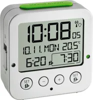Digitaler Funk-Wecker mit Temperatur, BINGO, 60.2528.54, TFA Dostmann