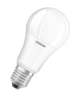 OSRAM LED Base Classic A, w kształcie żarówki z trzonkiem E27, Nieściemnialna, Zastępuje 100 W, Matowa, Ciepła biel - 2700 kelwinów, 3-pak