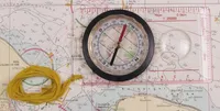 MFH | Max Fuchs | Map Compass | przezroczysty | plastikowa obudowa