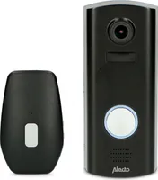 Alecto DVC600IP - WLAN-Türklingel mit Kamera - Schwarz