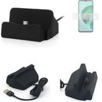 K-S-Trade Docking-Station kompatibel mit Xiaomi Redmi 10 5G Ladestation Dock Ladegerät Docking Station Tischständer Ständer inkl. USB Typ C Kabel