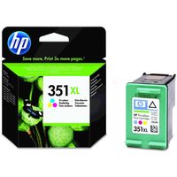 HP CB338EE 351XL Druckkopfpatrone color, 580 Seiten ISO IEC 24711 14ml für HP DeskJet D 4260 OfficeJet J 5700 PhotoSmart C 4280 PhotoSmart C 5280 PhotoSmart D 5300
